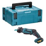 Makita ? scie sabre 18v djr183zj ? capacit� de coupe 50 mm ? moteur brushless ? coffret makpac pour rangement ...