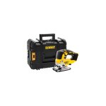 Dewalt - scie sauteuse brushless xr 18v (sans batterie ni chargeur) + coffret tstak dcs334nt - xj