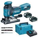 Makita - scie sauteuse 18v lxt (2x5, 0 ah) en makpac djv181rtj