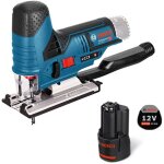 Scie sauteuse sans fil bosch gst 12v - 70 / 1x batterie 3, 0 ah