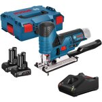 Scie sauteuse sans fil bosch gst 12v - 70 / 2x batterie 4, 0 ah + chargeur en bo�te l