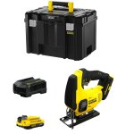 Stanley - scie sauteuse fatmax sfmcs600d1t (1 x 2, 0 ah chargeur tstak vi)