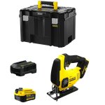 Stanley - scie sauteuse fatmax sfmcs600m1t (1 x 4, 0 ah chargeur tstak vi)