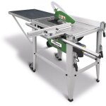 Scie sur table universelle mobile hauteur de coupe 90 mm 2, 2 kw 230v y comprise lame de scie circulaire ...