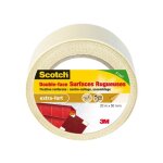 Rouleau adhsif double face surfaces rugueuses l. 20 m x l. 50 mm - scotch