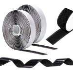 Scratch autocollant double face 10 m x 20 mm, bande scratch adh�sive puissant, scratch autocollant rubans ...