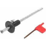 Scriber ligne travail du bois outil de nesure, de haute prcision trusquin inoxydable roue en acier
