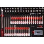 Scs 1 / 2' module de douilles, 111 pcs, modules syst�me 1 / 1