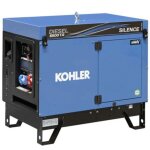 Sdmo ? groupe �lectrog�ne diesel insonoris� 5, 2 kw ? triphas� 400v ? d�marrage �lectrique ? autonomie ...