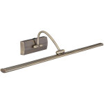 Searchlight - applique de tableau led barcelona m�tal laiton antique 15w 1383 lumens 3000k longueur 64cm ...