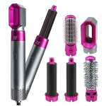 S�che - cheveux 5 en 1 brosse coiffante ? longueur c�ble 2m ? 3 vitesses r�glables ? fer � friser 30mm ...