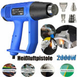 S�choir � air chaud pistolet � air chaud 2000w temp�rature pistolet thermor�tractable avec 4 pi�ces accessoire ...