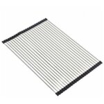 S�choir � vaisselle roll - up, 100% sans bpa pliable �vier �gouttoirs id�al pour les fruits, l�gumes, ...