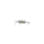 Securemme - serrure centrale pour volet roulant  cylindre rond fixe 2260 - (2260xzb4508xx2)