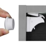 S�curit� b�b� placard bloque porte (8 verrous + 2 cl�s), bloque tiroir s�curit� enfant verrouillage b�b� ...