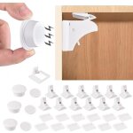 S�curit� placard b�b�, 12 serrures + 3 cl�s securite placard enfant bloc porte securite bebe bloque porte ...