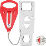 S�curit� de serrure de porte portable, verrou porte, verrou porte interieure, securite porte d'entr�e, ...