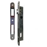 Secury - t - serrure portail battant - axe 15mm - ouverture oblongue - avec g�che