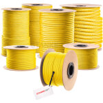 Seilwerk stanke corde polypropyl�ne verte avec fils marqueurs jaunes 10mm 20 m - ficelle agricole, pour ...