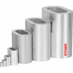 Seilwerk stanke 25x manchon en aluminium taille 16 serre - cble douille de serrage des cbles d?acier ...