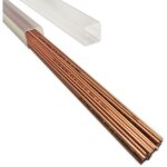 Baguettes de brasure 2 mm cu / ph pour brasage fort du cuivre Baguettes de brasure 2 mm cu / ph pour brasage fort du cuivre