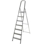 Selekta - escabeau m�nager pliable en aluminium 7 marches l�ger