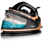 Semelle en c�ramique superglide , station de repa ssage 2600 w , puissance vapeur �lev�e 150 g / min ...