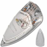 Semelle compl�te avec thermostat (cs - 00113818, cs - 00098350) centrale vapeur, fer � repasser calor ...