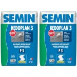 Semin - enduit de ragr�age autolissant kedoplan fibr� - sol int�rieur - sac de 25 kg (lot de 2)