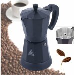 Senderpick - 300 ml machine à café électrique machine à expresso en aluminium pot à expresso mocha avec ... Senderpick - 300 ml machine à café électrique machine à expresso en aluminium pot à expresso mocha avec ...