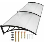 Auvent pour porte de maison - 200 cm - auvent de porte Auvent pour porte de maison - 200 cm - auvent de porte