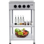 Senderpick - cuisini�re � gaz � quatre feux verticale avec espace de rangement, adapt�e aux cuisines ...