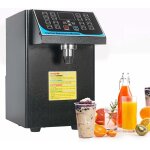 Distributeur de fruits - sirop bubble tea fructose - machine quantitative - 7, 5 l - distributeur de ...