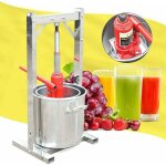 Senderpick - pressoir à fruits, pressoir à vin, acier inoxydable, 12 l, pressoir à baies, pressoir à ... Senderpick - pressoir à fruits, pressoir à vin, acier inoxydable, 12 l, pressoir à baies, pressoir à ...