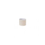 Abat - jour cylindrique happy clamp lin beige 14dx14dx13h