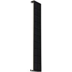 Serena - led dimmable applique murale solaire variateur inclus - 1 lumi�re - l 9. 5 cm - noir - moderne ...