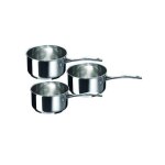 Beka - s�rie 3 casseroles 16 - 18 - 20 cm en inox 12066974