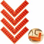 Serre - joint carr�s de positionnement 4 pi�ces l type pinces � angle droit plastique �querres de positionneme ...