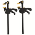Serre - joint kinzo � serrage rapide, 2 pi�ces, 30 cm