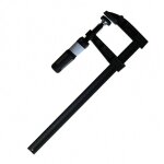 Serre - joint � manche saillie 80 tige acier 22x6 serrage 150 - leman