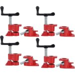 Serre - joint � tube, serre joint dormant �tabli pour travail du bois serrage rapide �tau de travail ...
