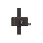 Serrure 3 points profil europ�en horizontale fouillot v5 marron droite - vachette - 16587000