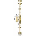 Serrure 3 points : vga - jpm - verticale  tirage - coffre 70 x 120 mm - gauche