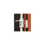 Mul - t - lock - serrure 300 en applique verticale 3 points r�versible marron h. 2040mm sans cylindre ...