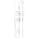 Vachette ? serrure 5900 a2p t204 ? cylindre r�versible pour profil�s europ�ens ? 5 points de verrouillage ...