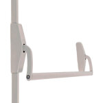 Serrure anti panique barre de pousee crossbar 89 1 a 3 points 950 mm jpm couleur - gris, nombre de points ...