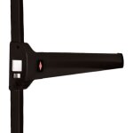 Serrure anti panique pushbar 90 1 a 3 points 845 mm jpm couleur - noir, nombre de points - 3 points