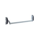 Barre antipanique 6810 bm en applique - 1 - inox - 820 mm vachette