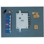 Dierre - serrure antivol triple à double panneton pour portes blindées à appliquer sur art. 6112 - 1 ... Dierre - serrure antivol triple à double panneton pour portes blindées à appliquer sur art. 6112 - 1 ...