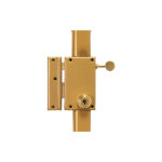 Serrure en applique 3 points 70 vertical tirage a2p cylindre de 47, 5mm � 7 ailettes gauche - pollux ...